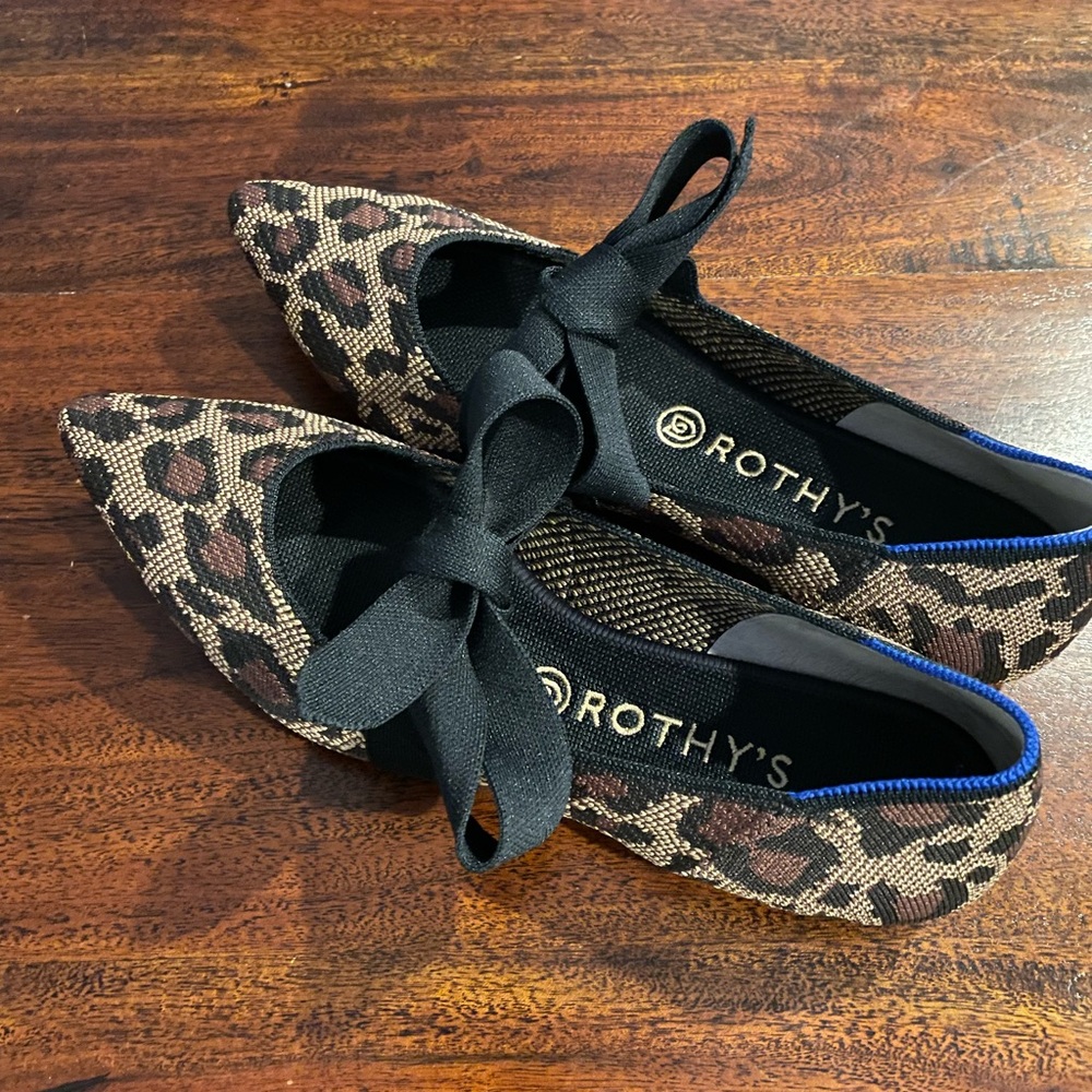 leopard mary jane Rothy's